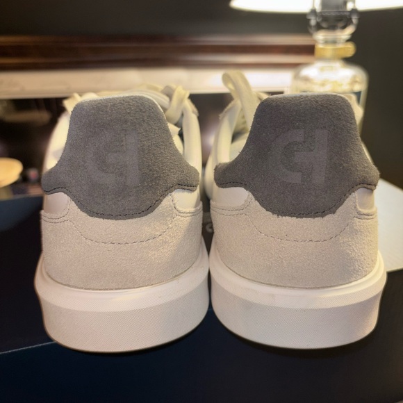 Cole Haan Men's White and Light Gray Sneakers - Picture 2 of 3